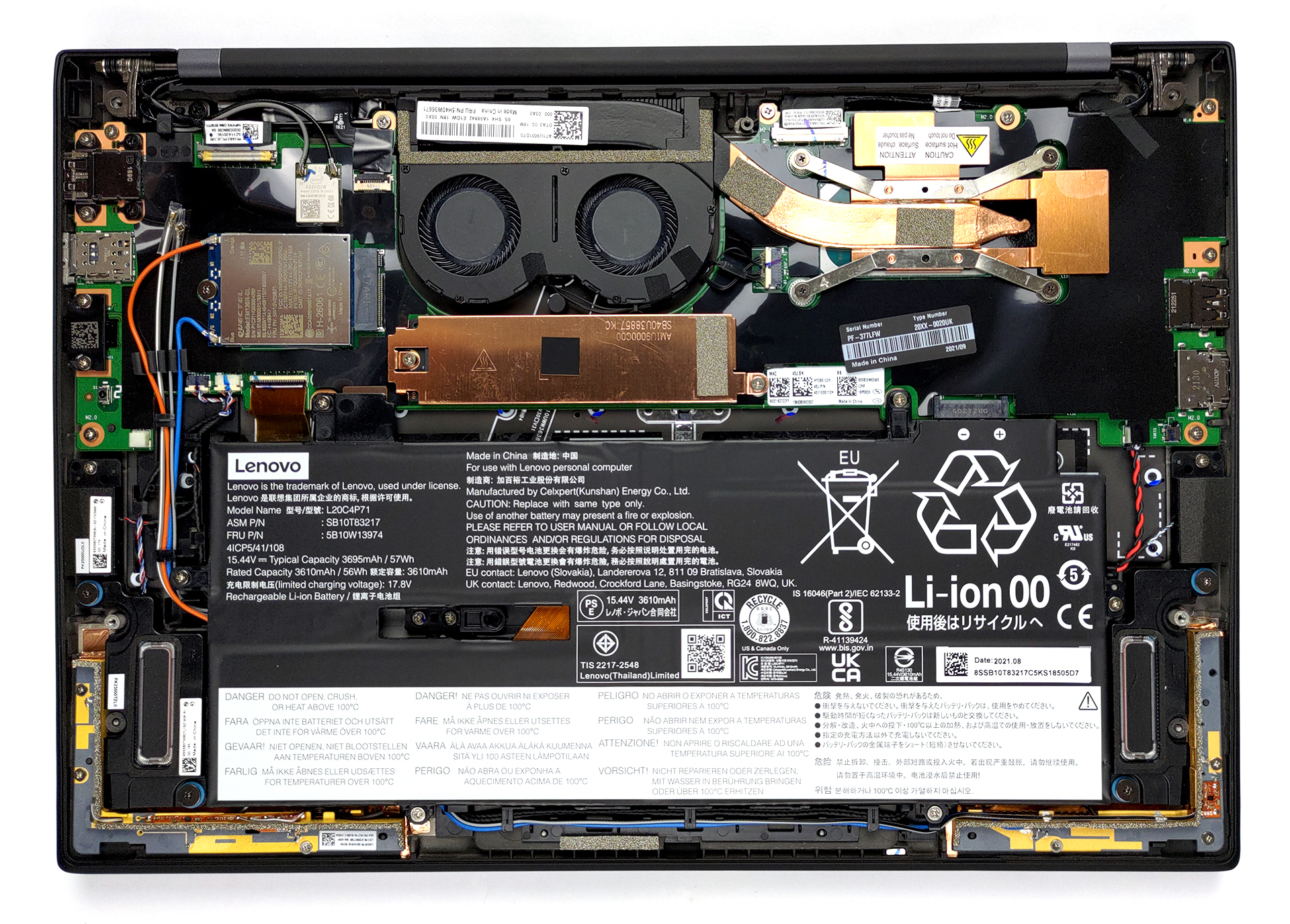 Lenovo ThinkPad X1 Carbon 9th Gen review - quad-channel memory and