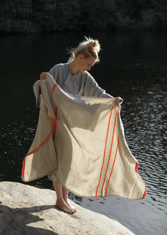 USVA multi-use towel 95x180cm – LAPUAN KANKURIT（ラプアンカンクリ）