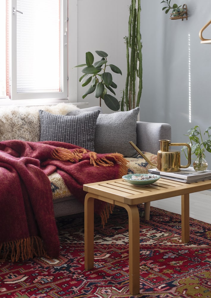 REVONTULI mohair blanket 130x170cm+fringes – LAPUAN KANKURIT（ラプ