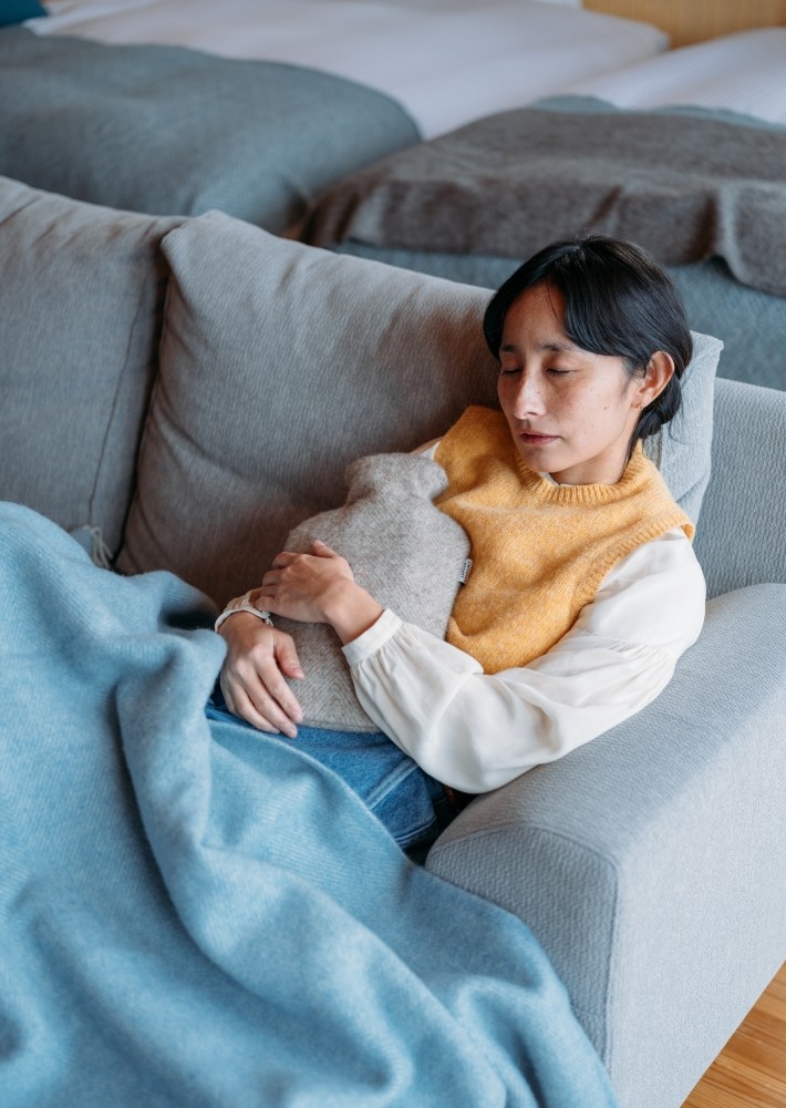 ARVO wool blanket 130×180+fringes – LAPUAN KANKURIT（ラプアン