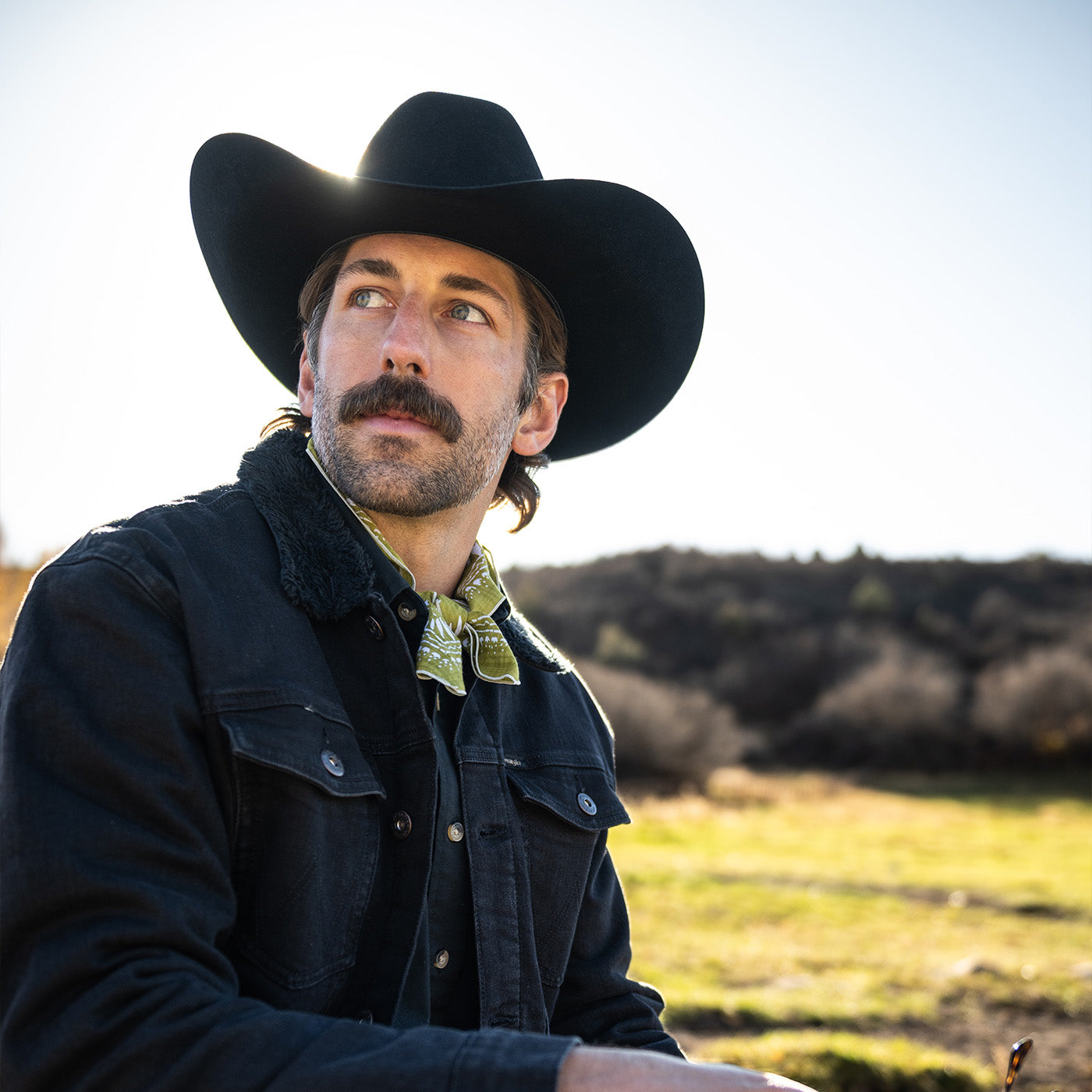 6X Lockhart in Black | Larry Mahan Fur Felt Western – Larry Mahan Hats