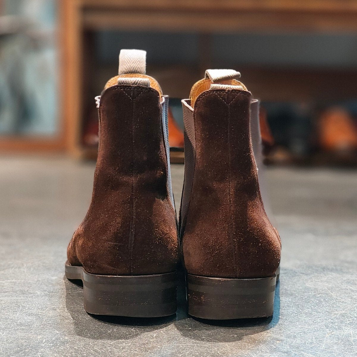 EDWARD GREEN】エドワードグリーン ニューマーケット サイドゴアブーツ