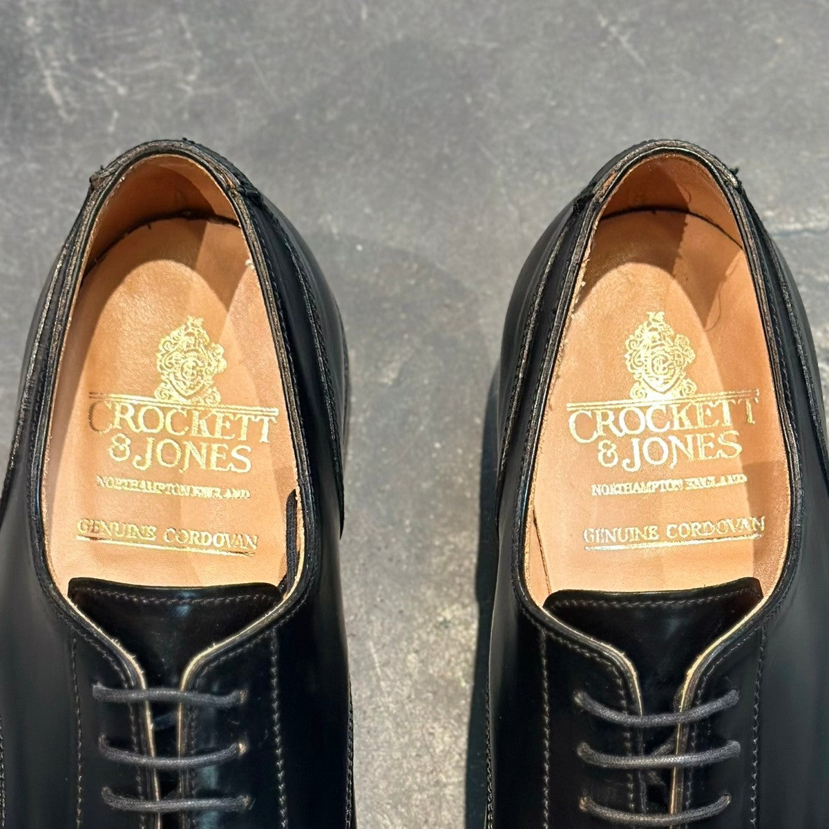 希少 使用数回【CROCKETT&JONES】クロケットアンドジョーンズ