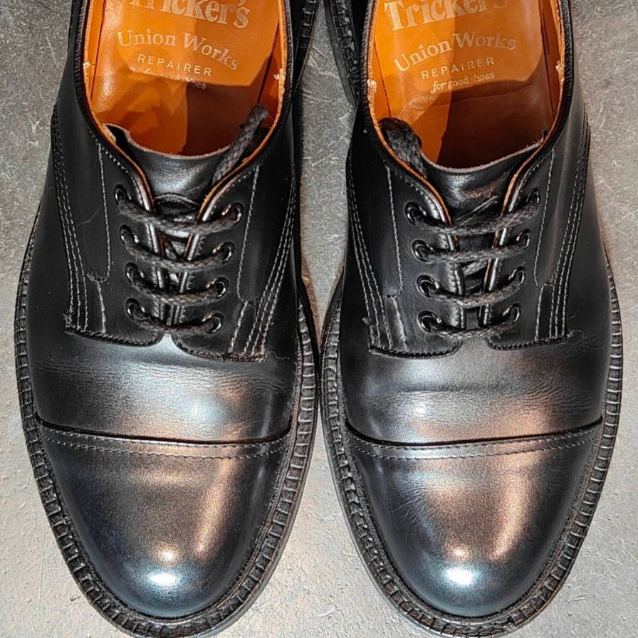 Tricker's】トリッカーズ M7195 ユニオンワークス別注 キャップトゥ