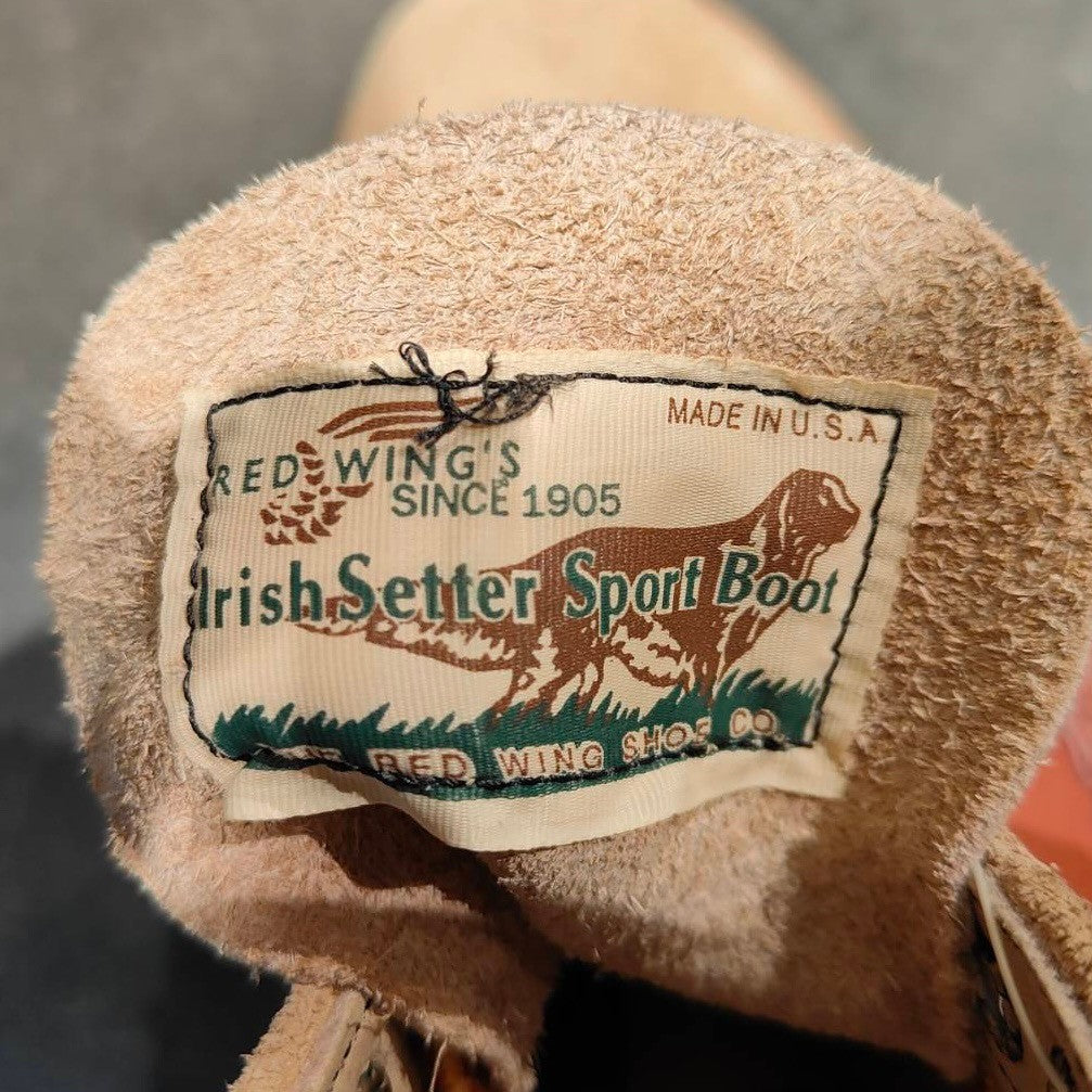 未使用品【REDWING】レッドウィング アイリッシュセッター 四角犬タグ