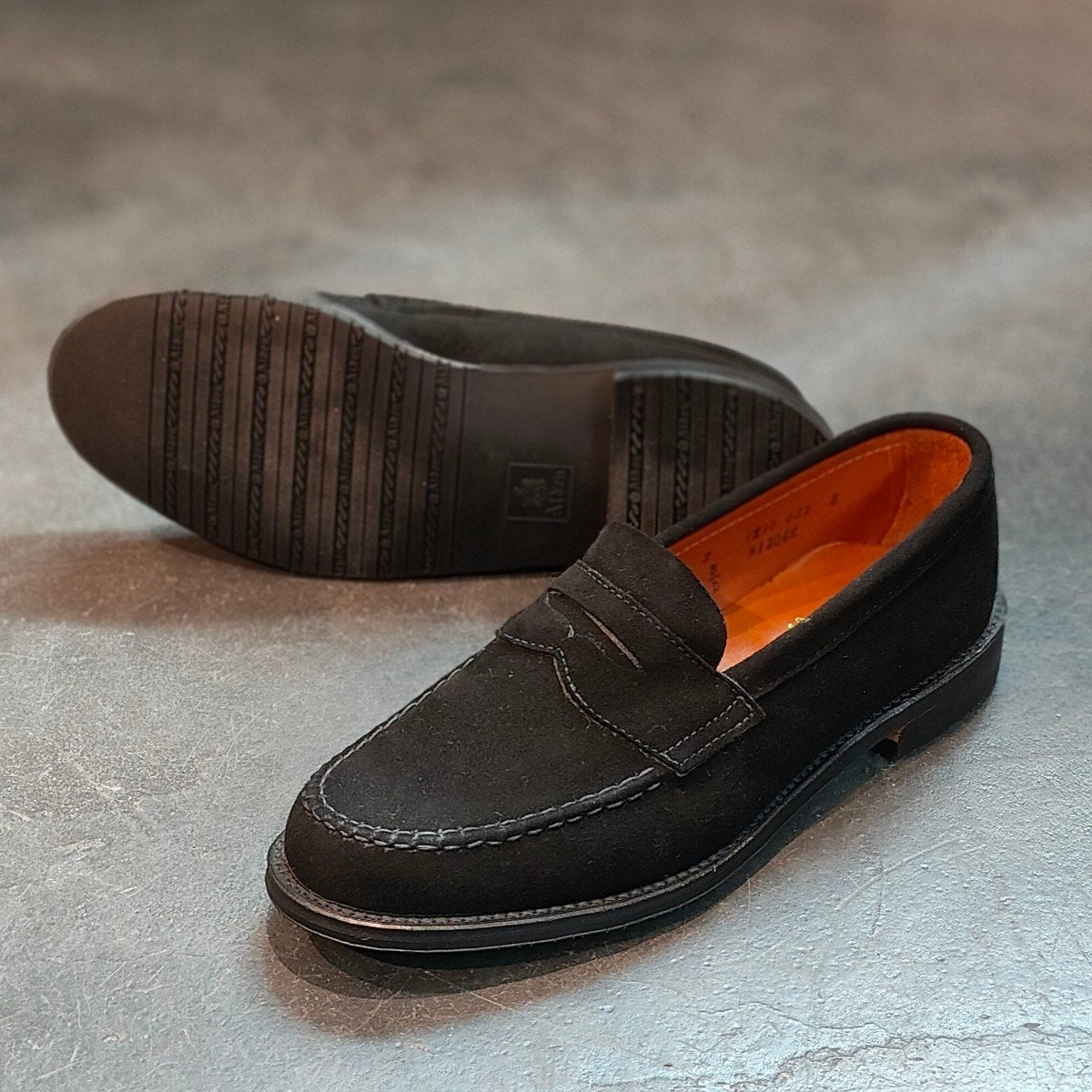 新品未使用 【ALDEN】オールデン N1206L ペニーローファー スエード