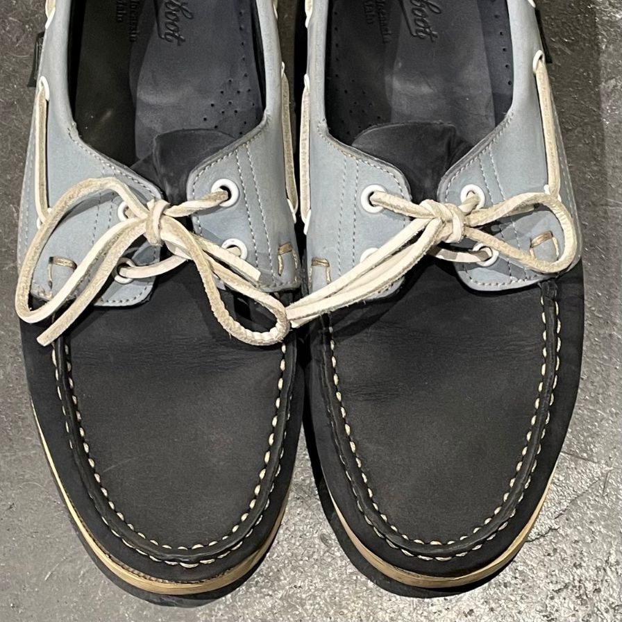 PARABOOT】パラブーツ バース デッキシューズ ヌバック ブルー