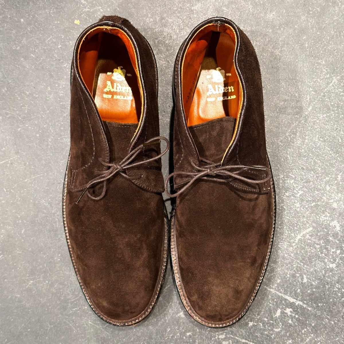 使用数回【ALDEN】オールデン 1479 チャッカブーツ バリーラスト