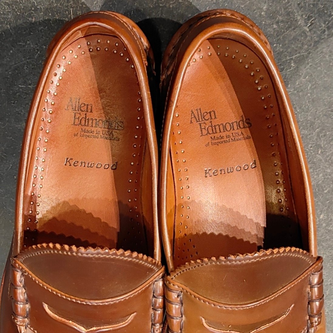 希少 使用数回【Allen Edmonds】アレンエドモンズ ケンウッド ビーフ