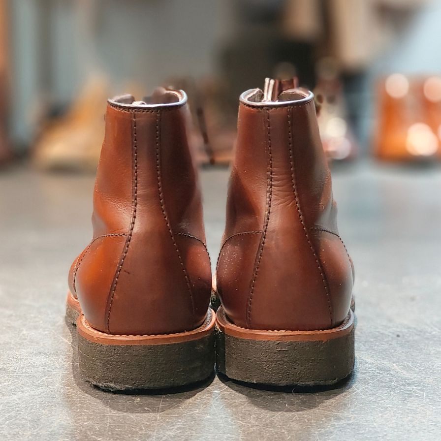 ALDEN】オールデン プレーントゥブーツ N5803 クロムエクセル ブラウン