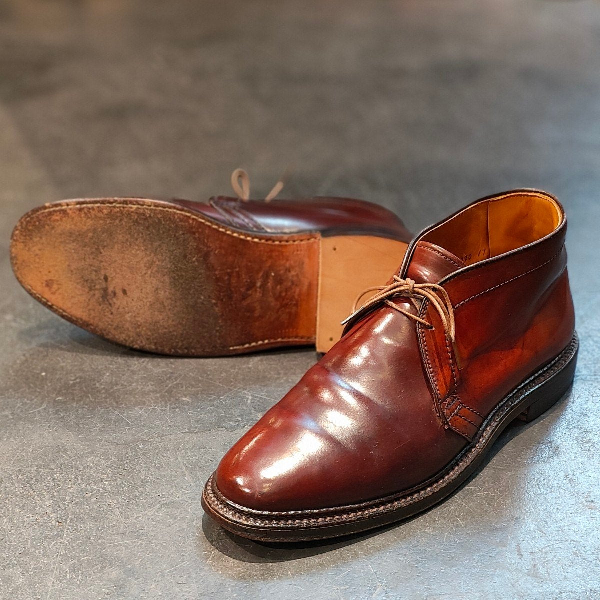 ALDEN】オールデン 1339 チャッカブーツ コードバン バーガンディ