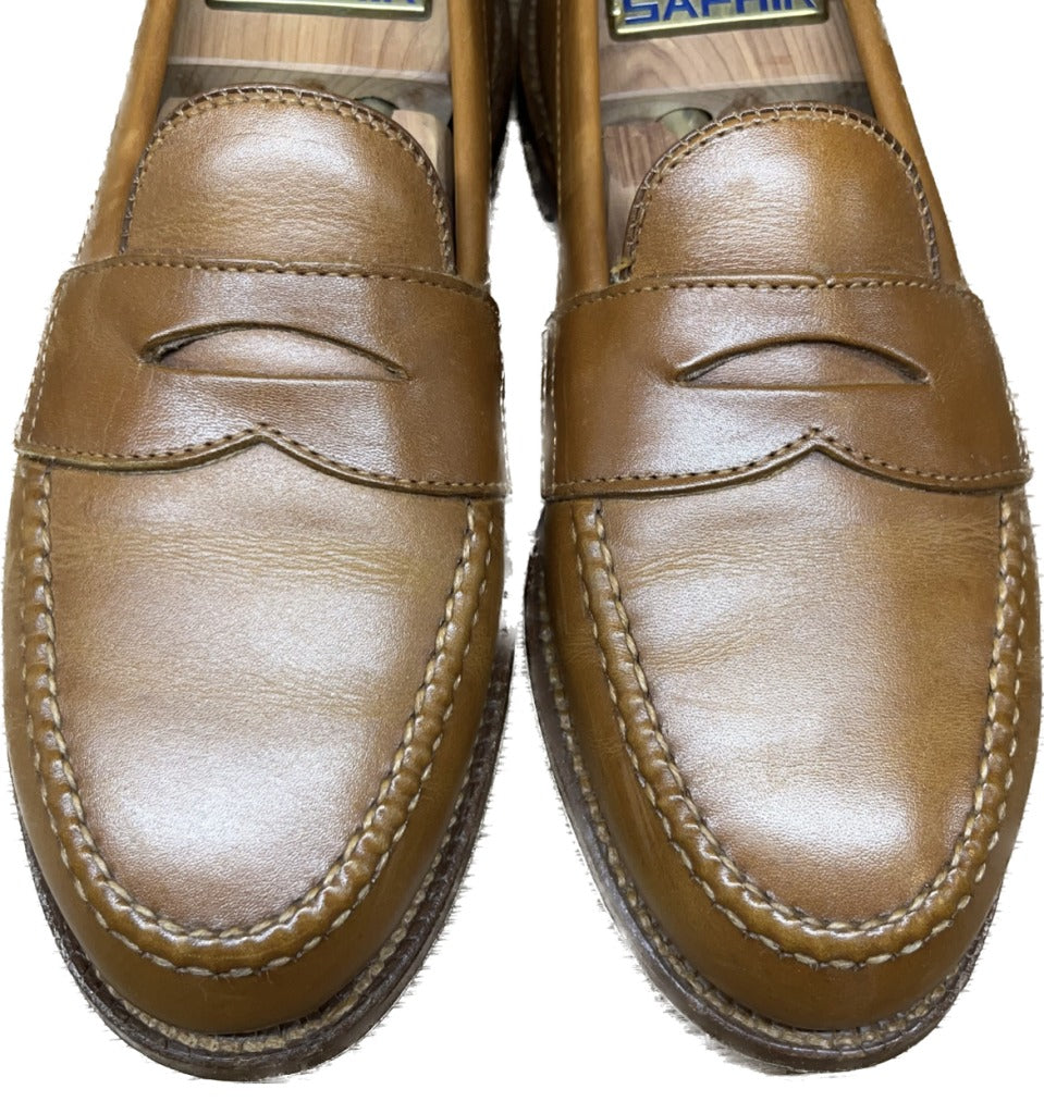 ALDEN】オールデン 983 ペニーローファー カーフ ブラウン サイズ US6E