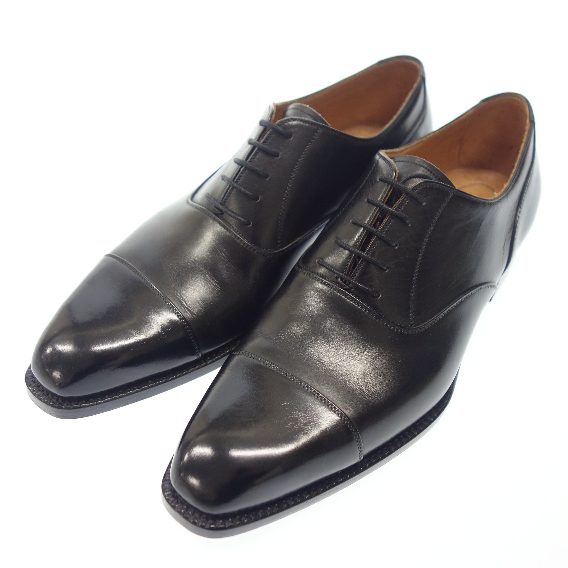 VASS】ヴァーシュ Roberto Ugolini ストレートチップ カーフ ブラック