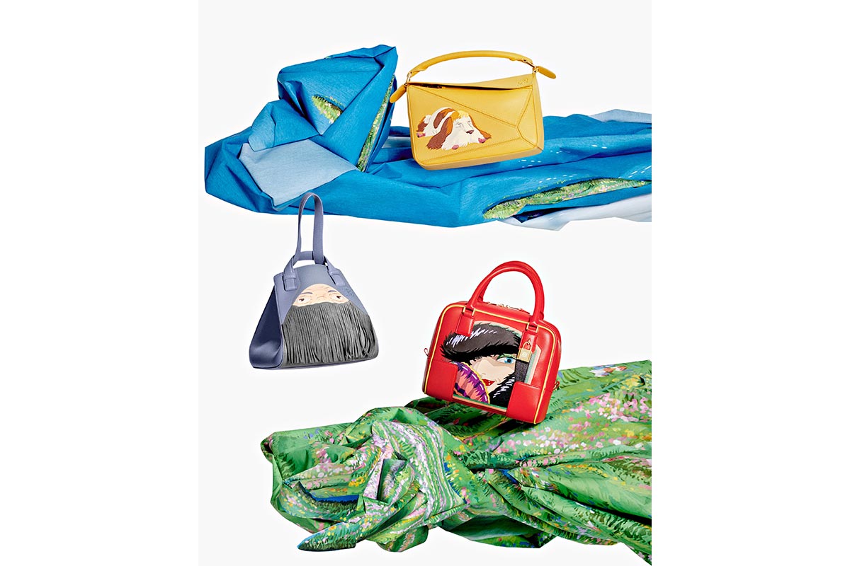 ロエベ×スタジオジブリ第3弾 最終章は「ハウルの動く城」 「トトロ