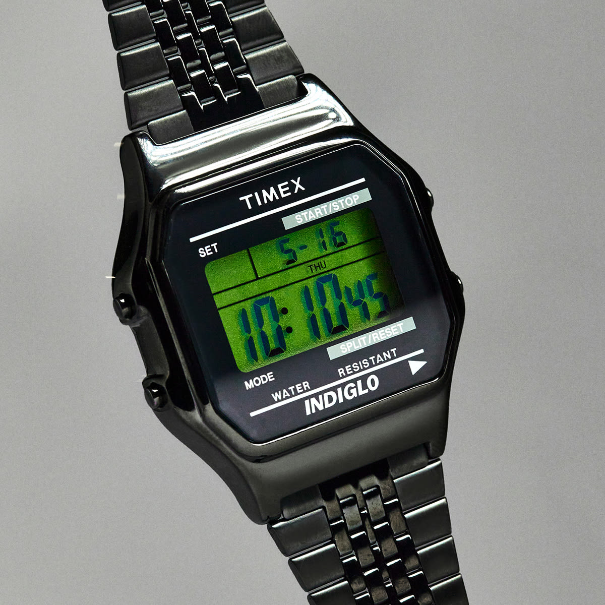 END. x Timex T80 Everyday Black (Black Case And Bracelet, Black