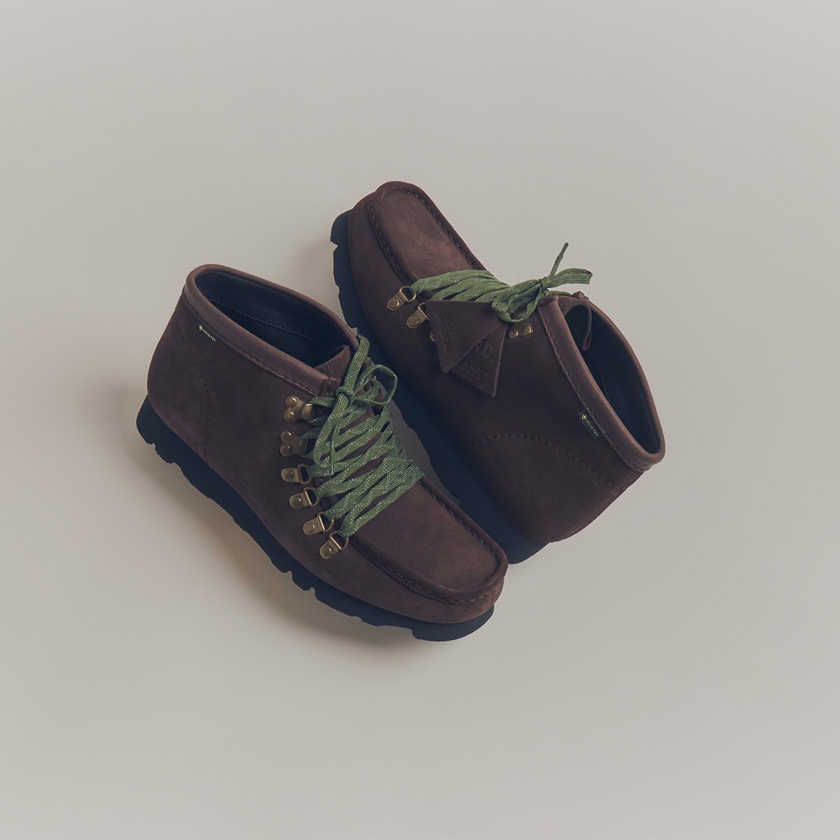 END. x Clarks Originals x Beams Plus Walla Hike GTX (Dark Brown