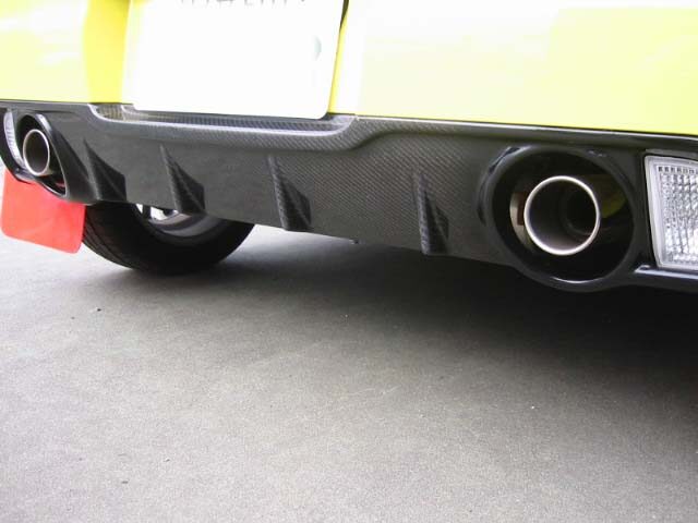 リヤディフューザー タイプ2 ZC31S用スイスポ セミカーボン製 – ラ