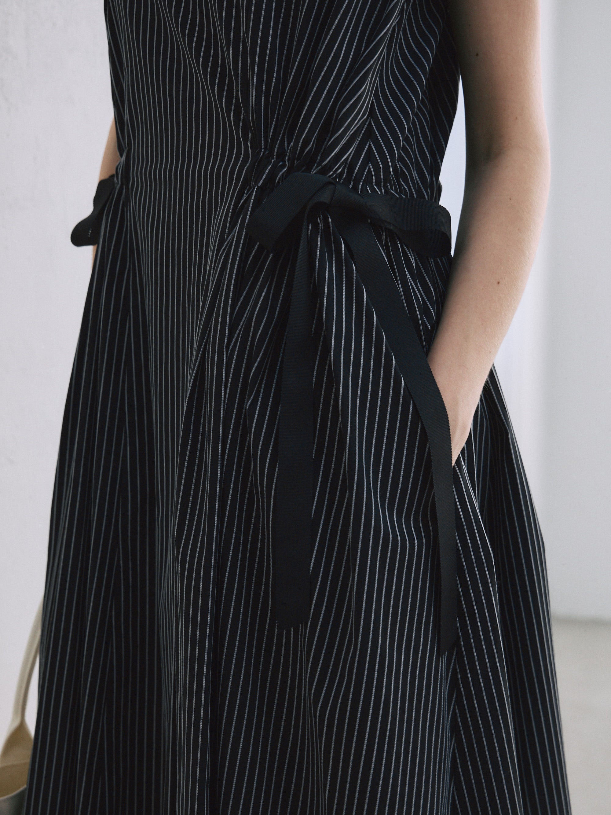 ストライプワンピース