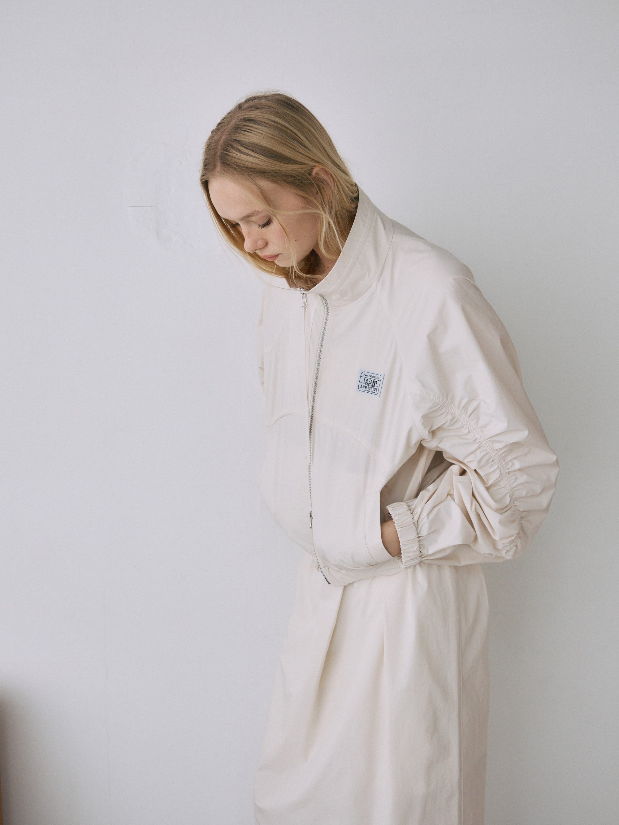 スリーブギャザーブルゾン