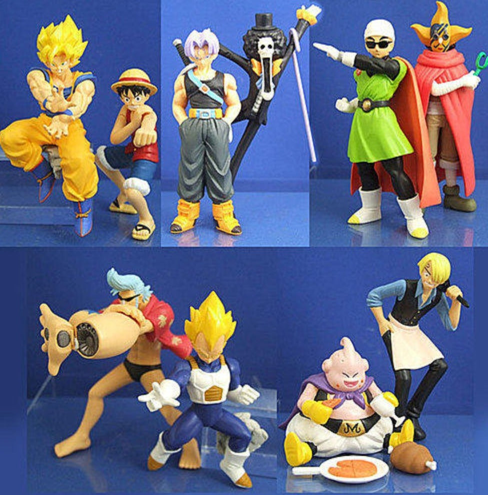 Bandai 40th Weekly Jump Dragon Ball Z DBZ x One Piece Part 1