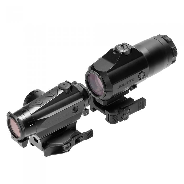 SIG SAUER ROMEO4H+JULIET4 ダットサイト+マグニファイア 【ブラック