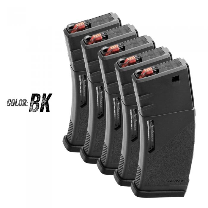 KRYTAC M4 ポリマーマガジン 150連 5本入り
