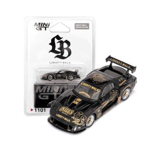 MINI GT 1/64 Lamborghini Countach LB-WORKS Black / LB Blister