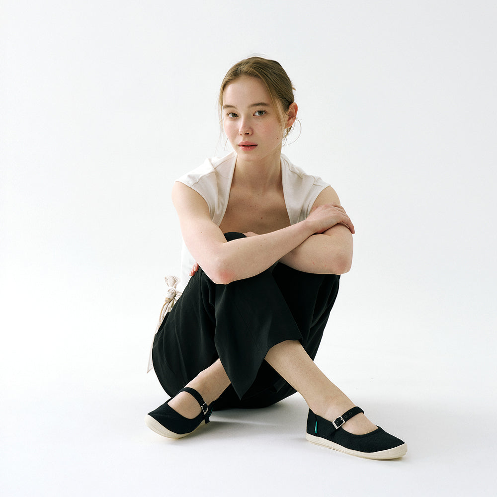 LeMouton ルムトン】履き心地のよいメリノウールフラットシューズ