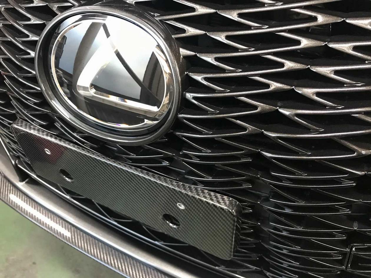 RCF用 カーボン フロントナンバーベース