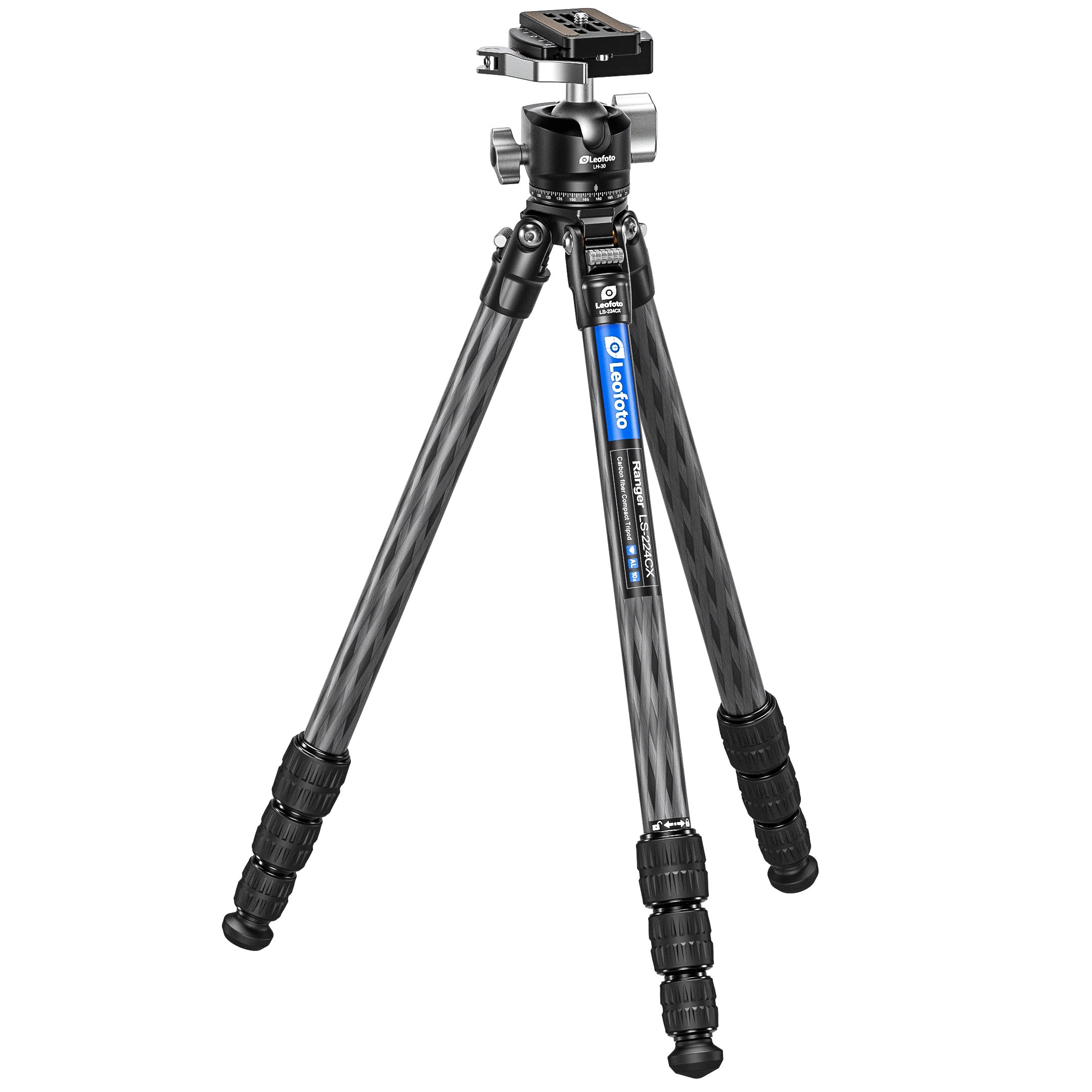 Leofoto LS-224C X Version Ranger Series Tripod + Ballhead Set