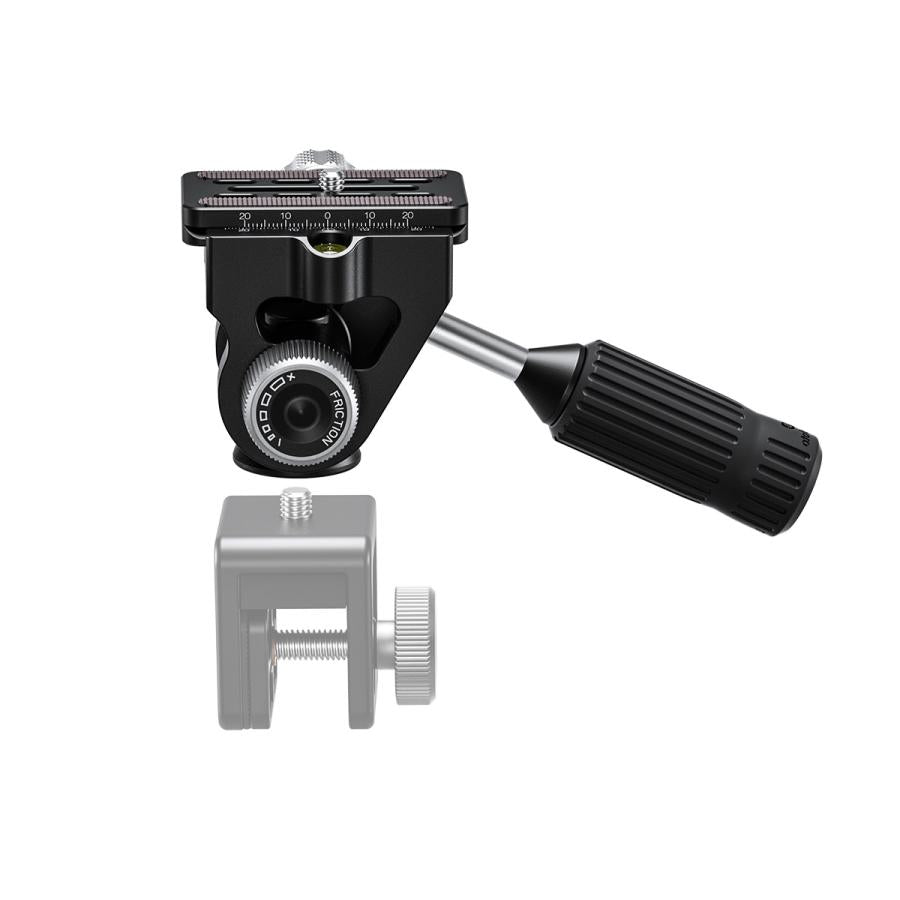 Leofoto SW-02 Mini Fluid Head for Binoculars and Camera, Arca Swiss