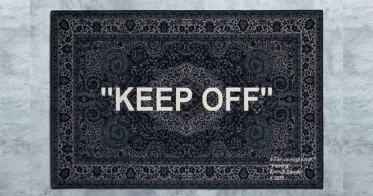 Virgil Abloh × IKEAのラグ人気モデルが再販 | LEAK TOKYO