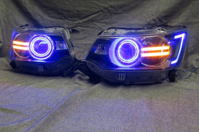 MH34S ワゴンRスティングレー ヘッドライト加工 - LEDMATICS
