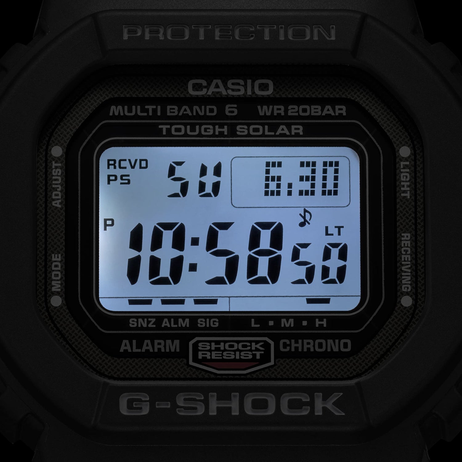Casio G-Shock GW5000U-1 5600 Series | Tough Solar Atomic Watch