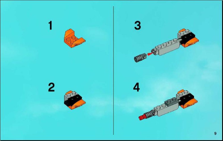 LEGO Instructions for set 7708 Uplink, Exo-Force - {None}