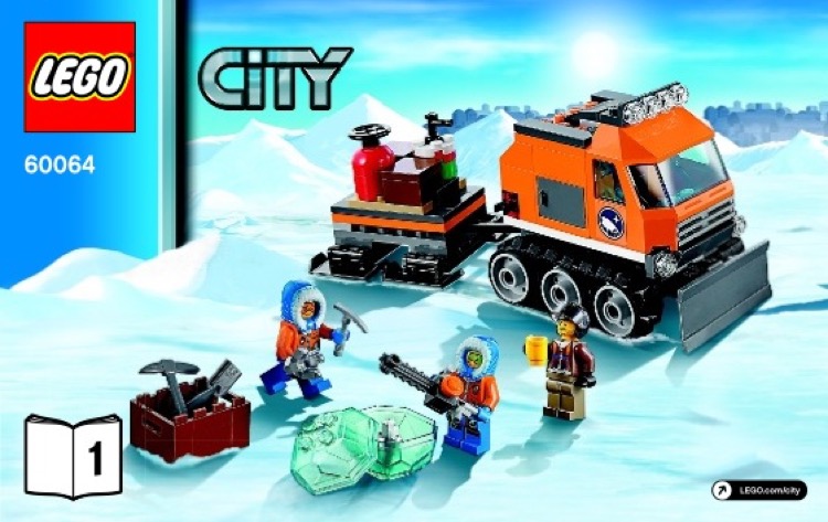 LEGO Instructions for set 60064 Arctic Supply Plane, City - Arctic