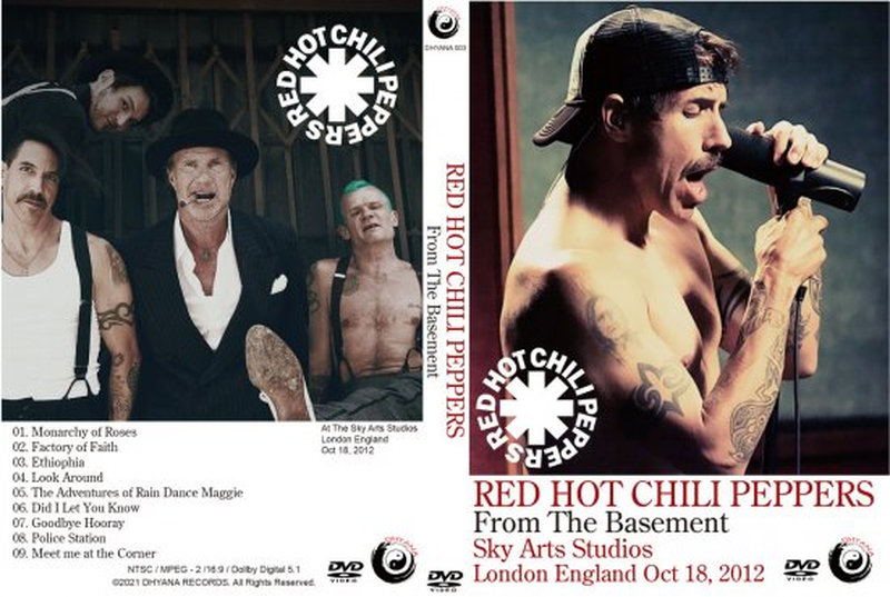 レッチリ / 2012年10月 ロンドン スタジオライブ番組 プロショット