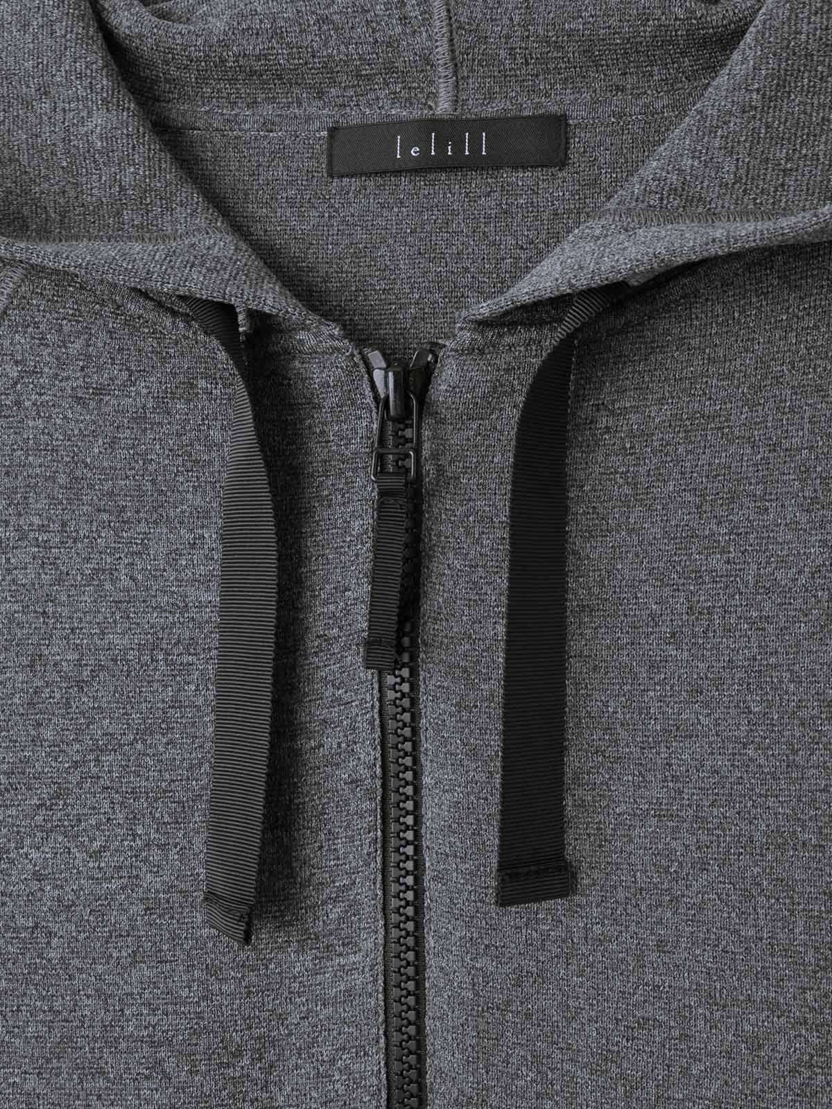 lelill レリル THE HIGHTECH KNITHOODIE