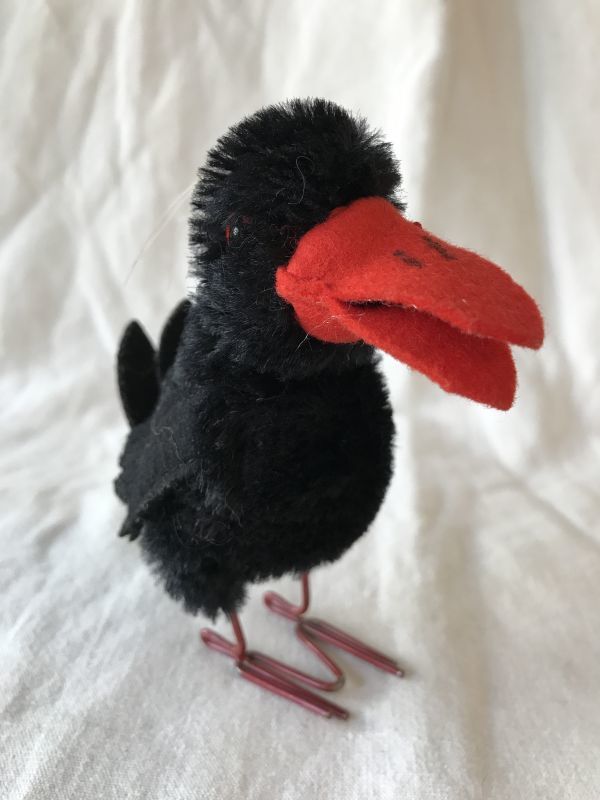 steiff カラスのぬいぐるみ 黒 jouet・おもちゃ