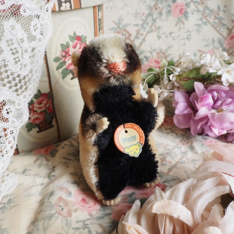 シュタイフ社製アナグマ10.5cmぬいぐるみドイツ jouet・おもちゃ