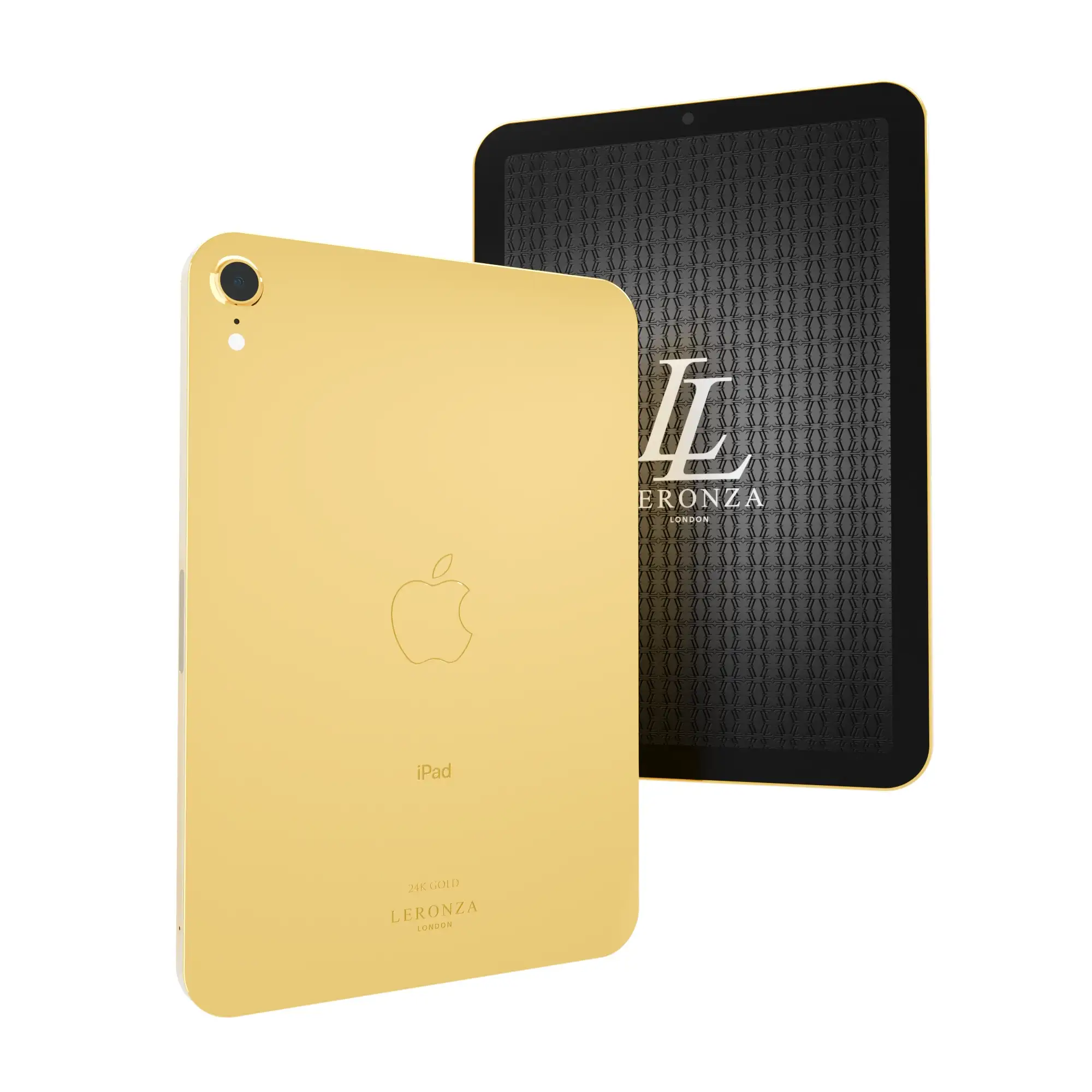 The New 24k Gold Apple iPad Mini customized by Leronza