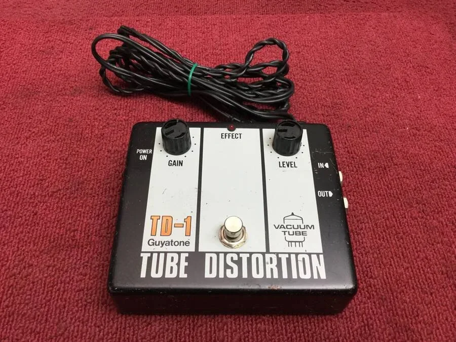 Guyatone TD-1 tube distortion scored on the Japanese auction