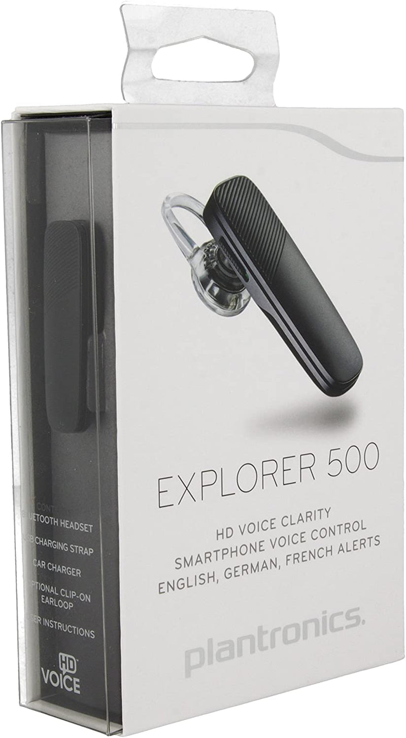 Plantronics Explorer 500, Black, Bluetooth, 203621-05