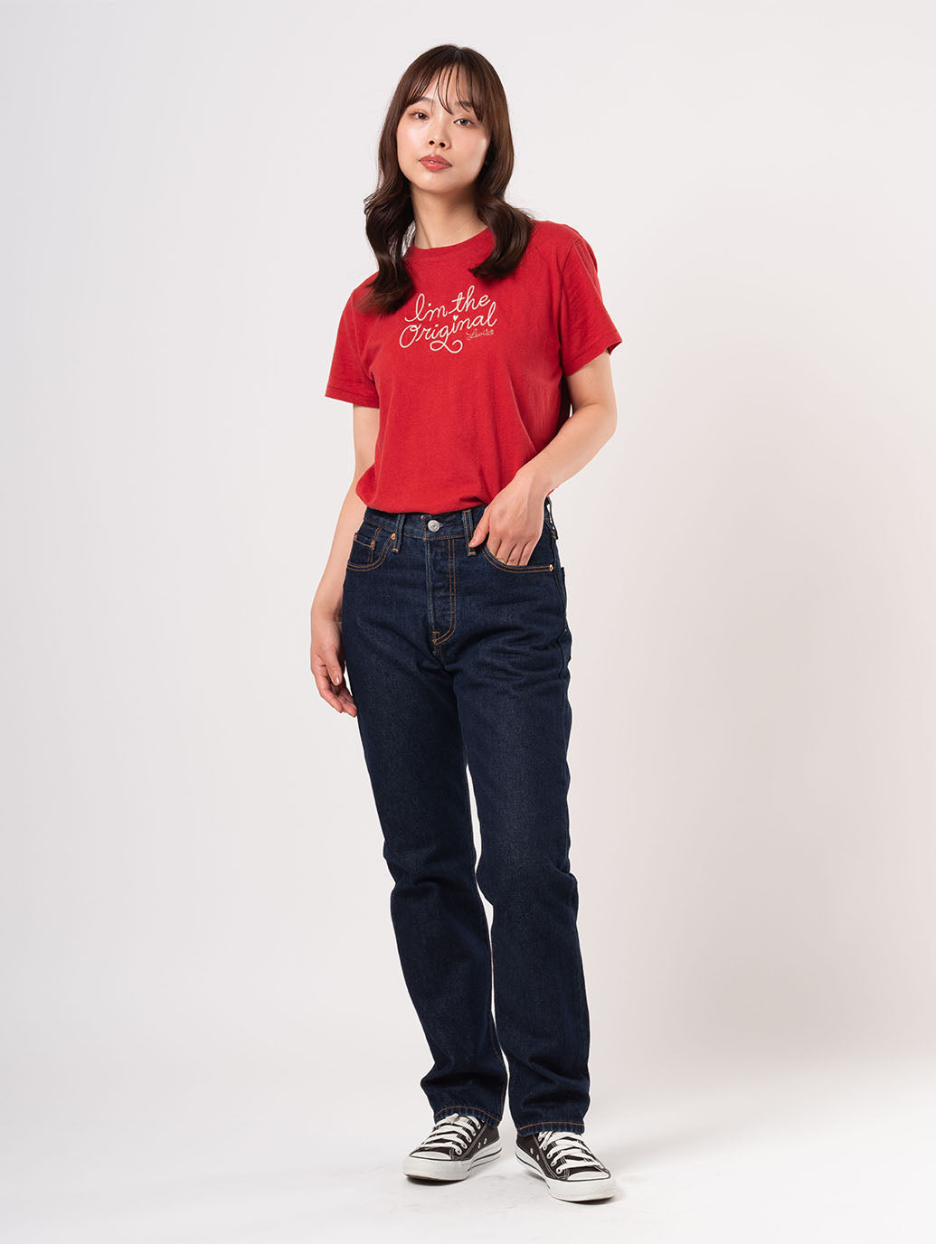 501® ORIGINAL ジーンズ FOR WOMEN ダークインディゴ – リーバイス