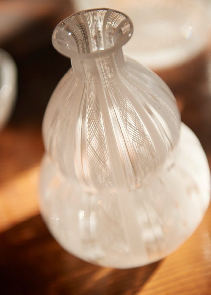 安田泰三 ガラス 洋梨 ペーパーウェイト 安田泰三 ガラス 洋梨