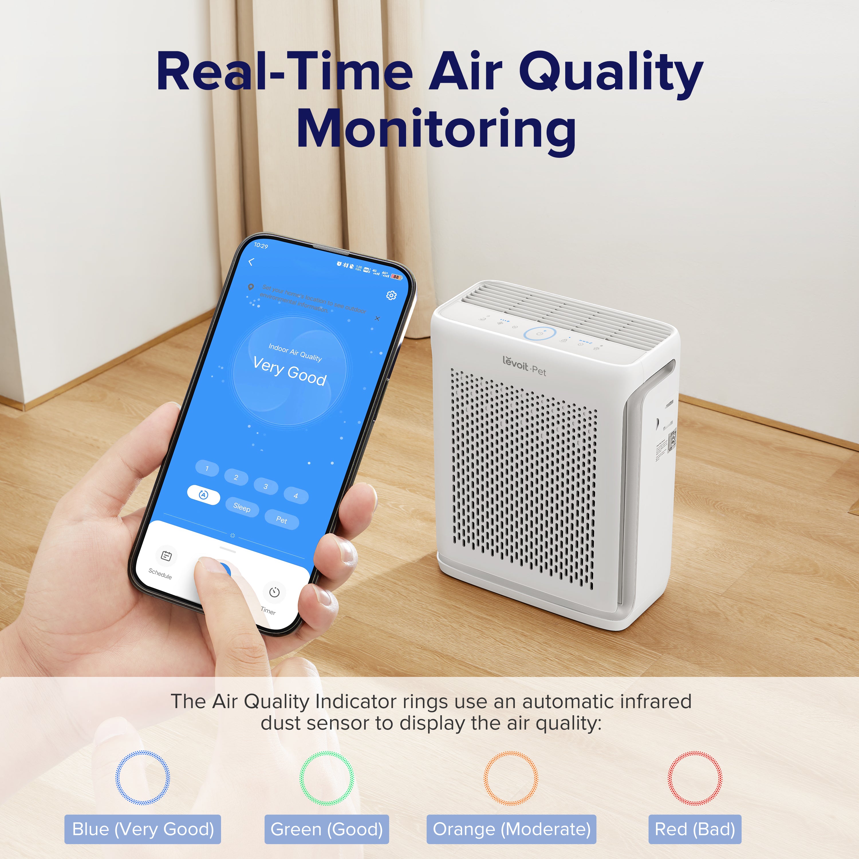 Levoit Vital 100S Pet Care Smart Air Purifier