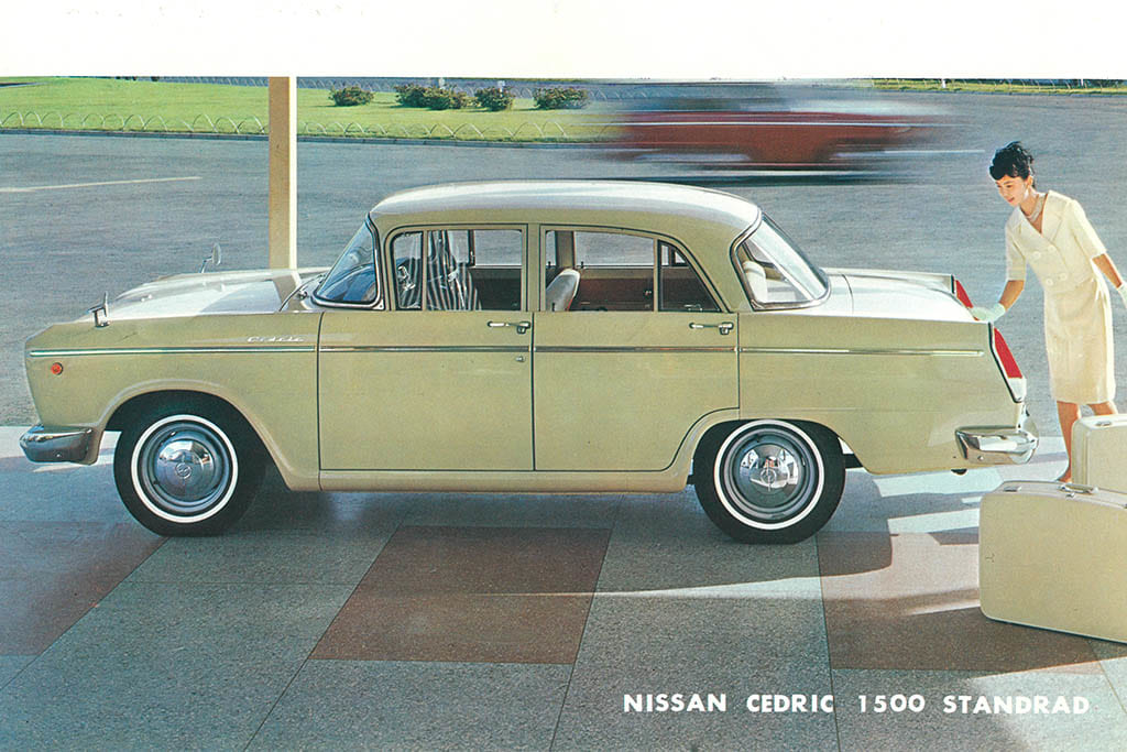 ヨコ目になって近代的に進化！「初代セドリック後期型」【魅惑の自動車