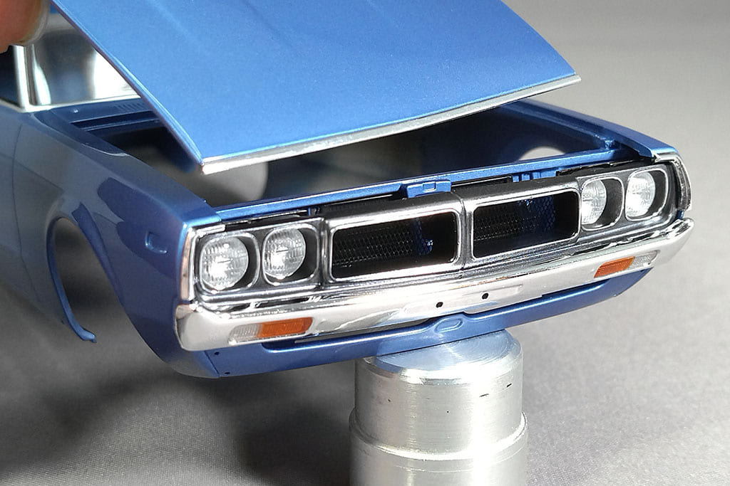 いよいよ最終工程、完成へ！ハセガワ製「ケンメリGT-X」にエンジン搭載