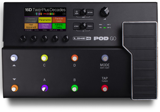 Line 6 | POD Express | Ultra-Portable Amp and Effects Processor