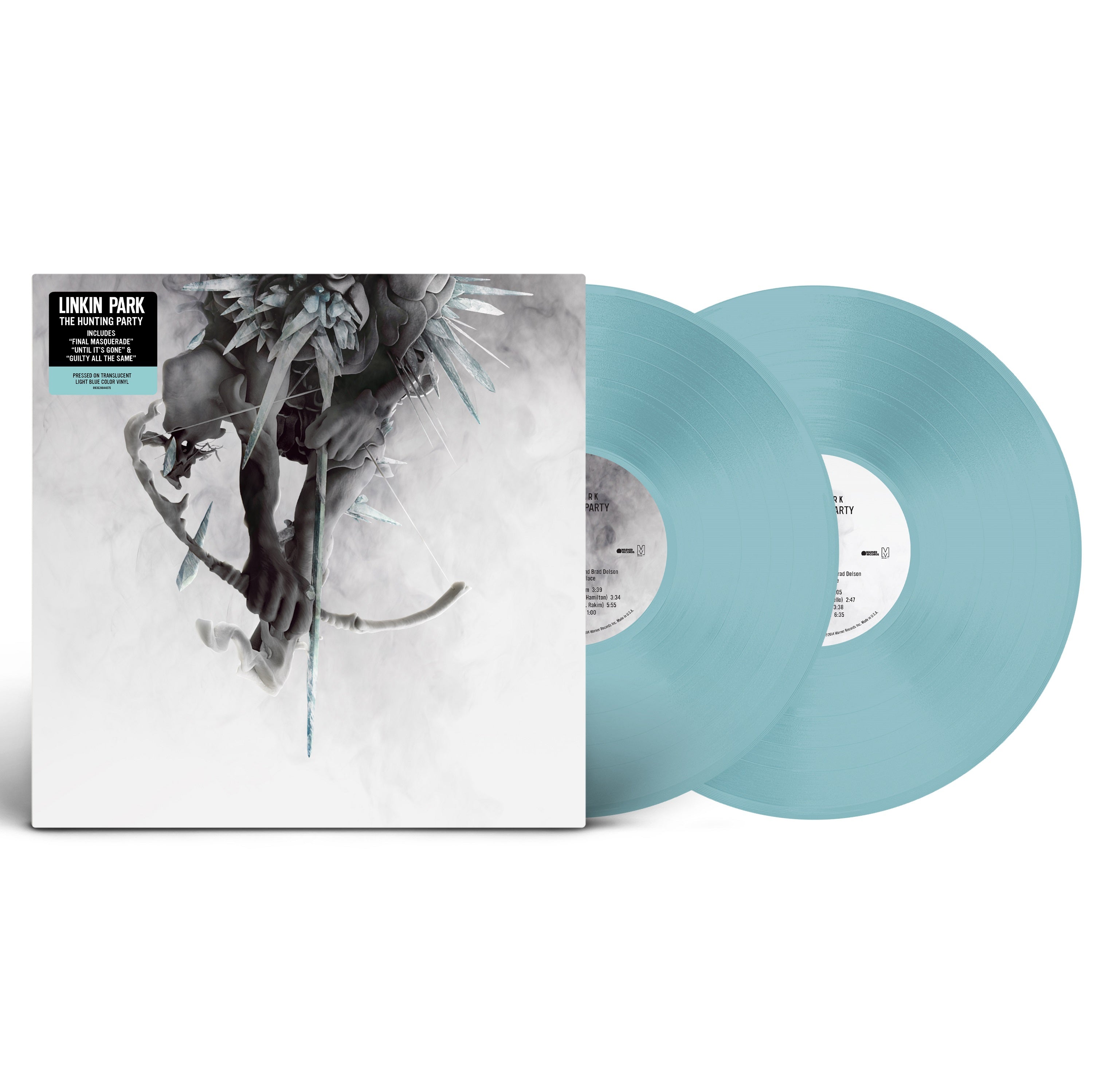 THE HUNTING PARTY [2LP TRANSLUCENT LIGHT BLUE VINYL] – Linkin Park